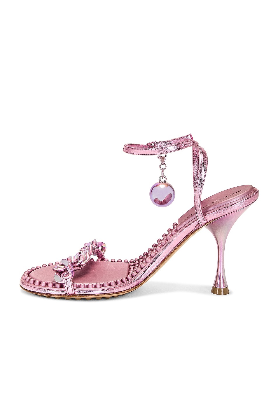 Dot Ankle Strap Sandals - 5
