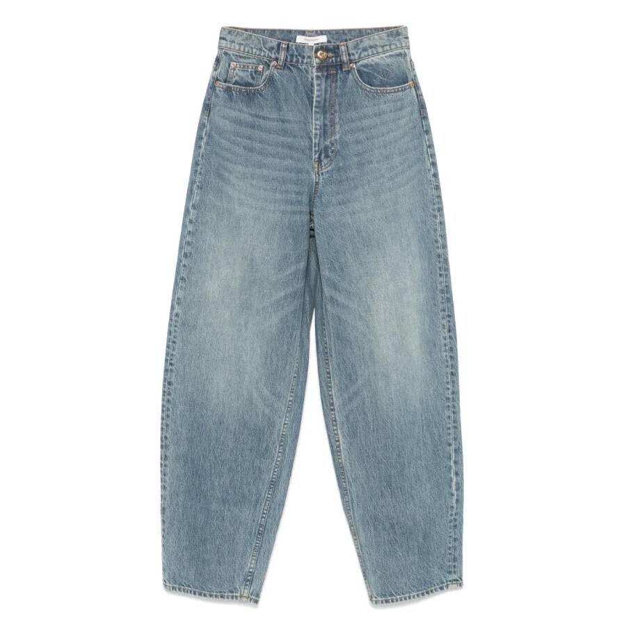 Zimmermann Illustration Barrel Cotton Denim Jeans - 5