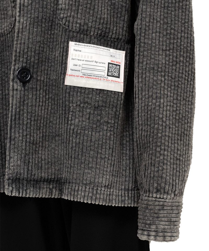 Amateur Sewn Like Corduroy Shirt 8