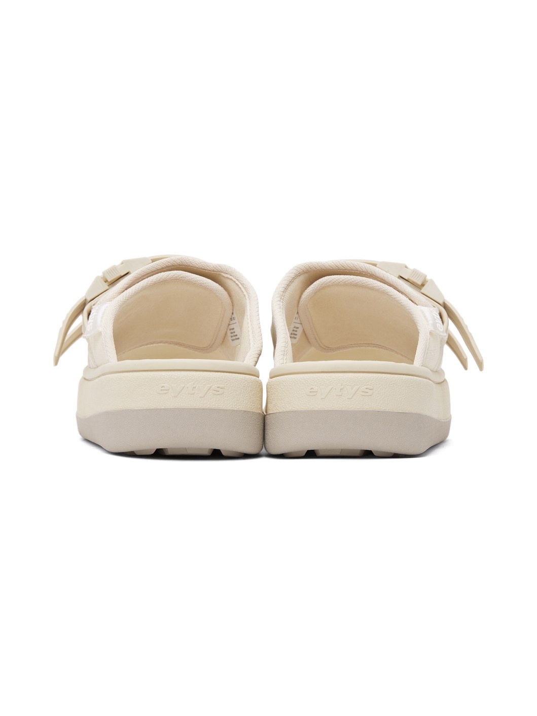 SSENSE Exclusive Off-White Capri Sandals - 4