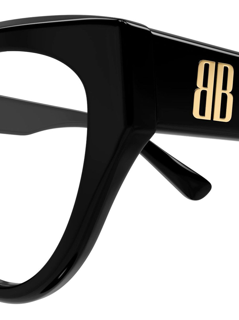 logo cat-eye glasses 3