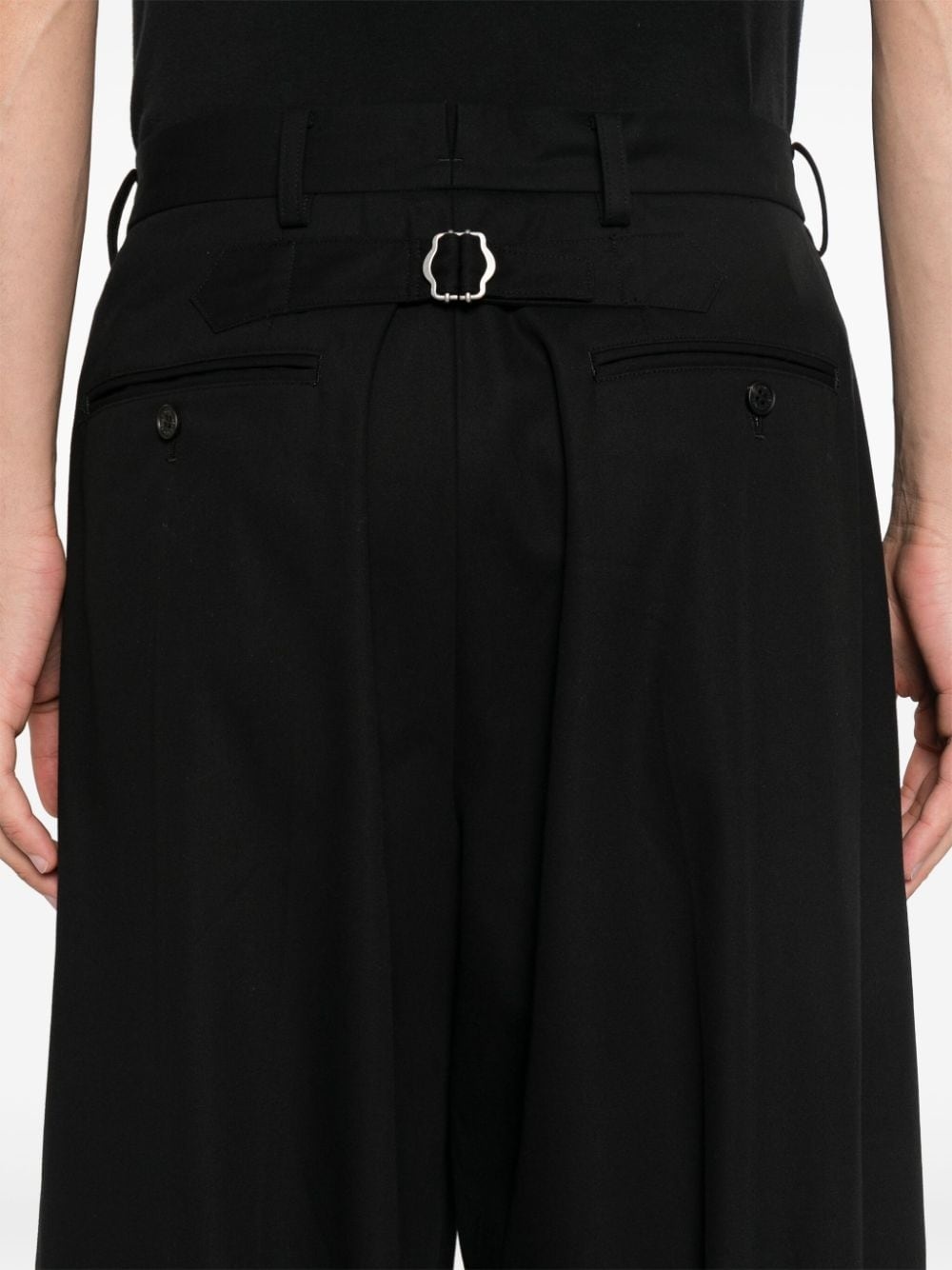 inverted-pleat trousers - 5