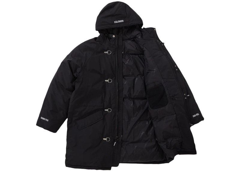 Supreme Supreme GORE-TEX 700-Fill Down Clip Parka Black outlook