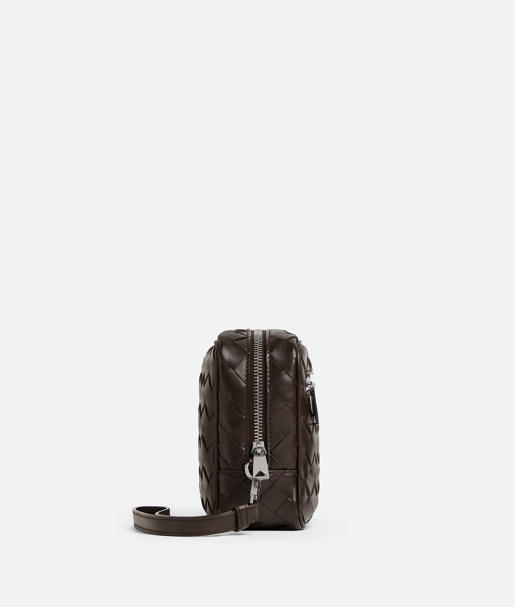 Intrecciato Small Pouch With Wristlet - 4