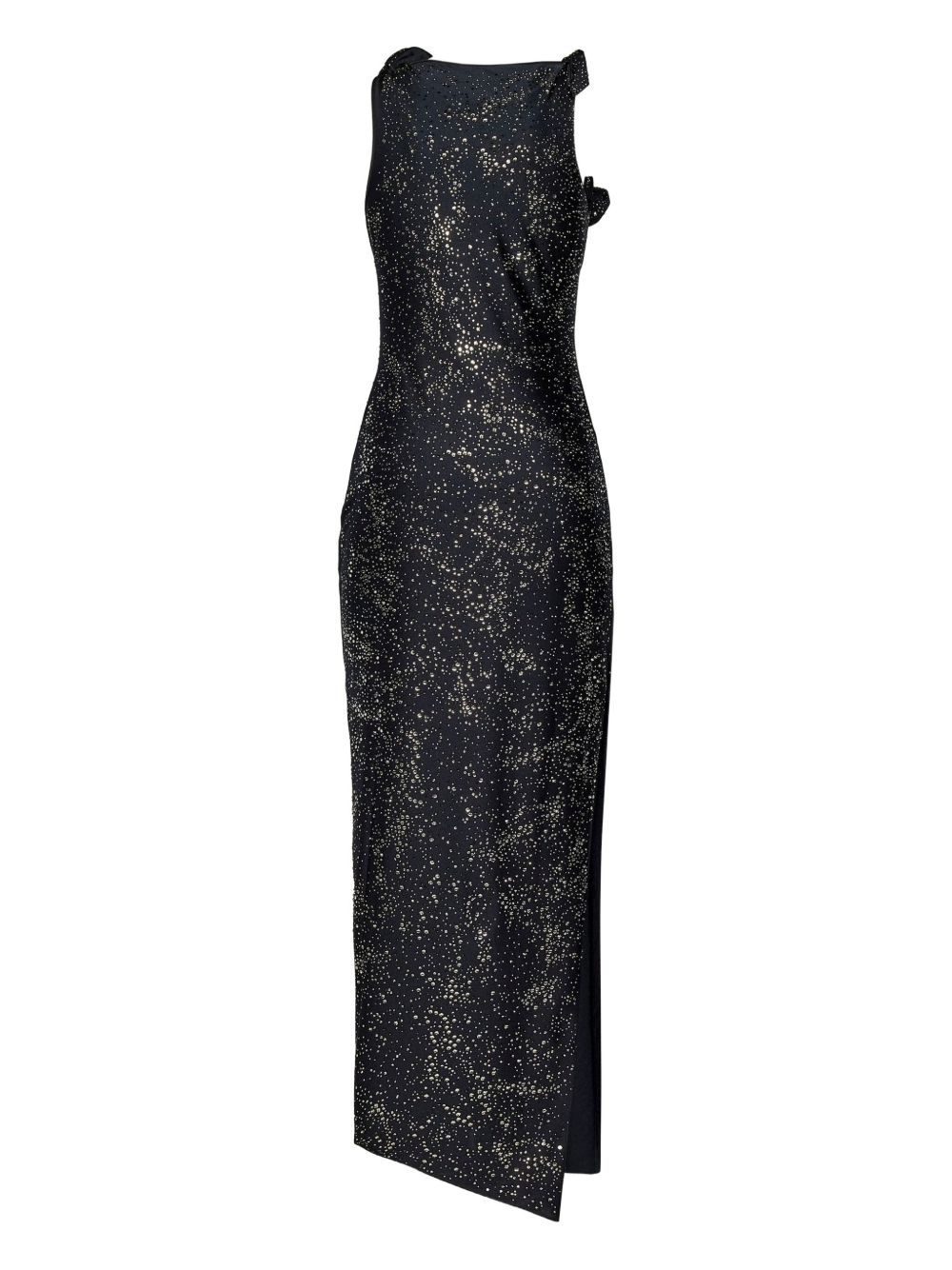 rhinestone-embellished dress - 2