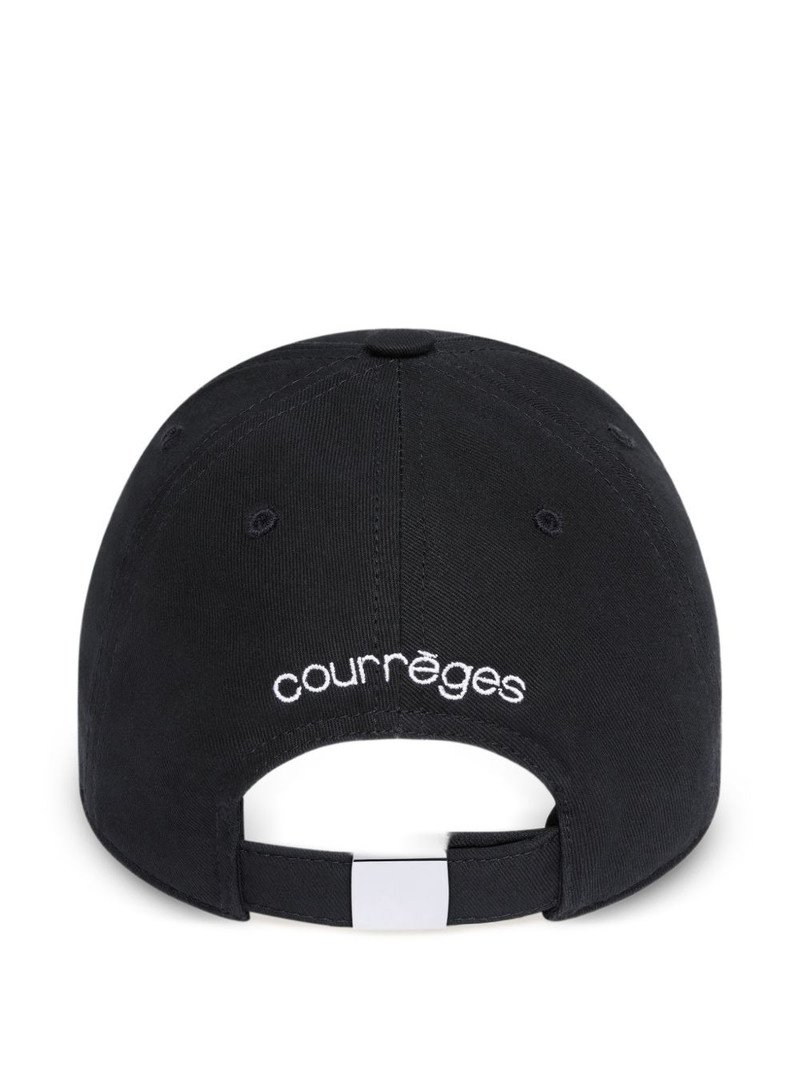 courrèges signature logo cap outlook