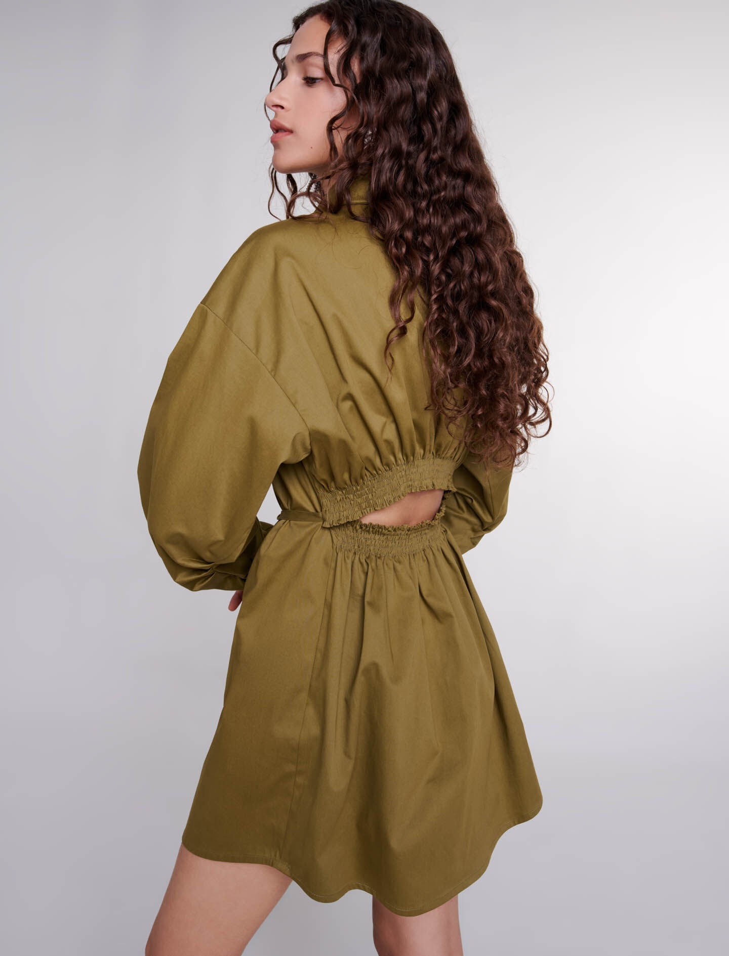 Cutaway wrap dress - 8
