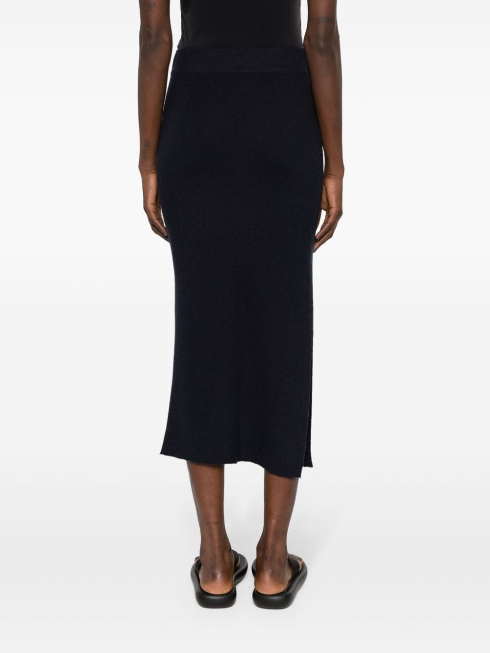 The Ronja cashmere midi skirt - 4