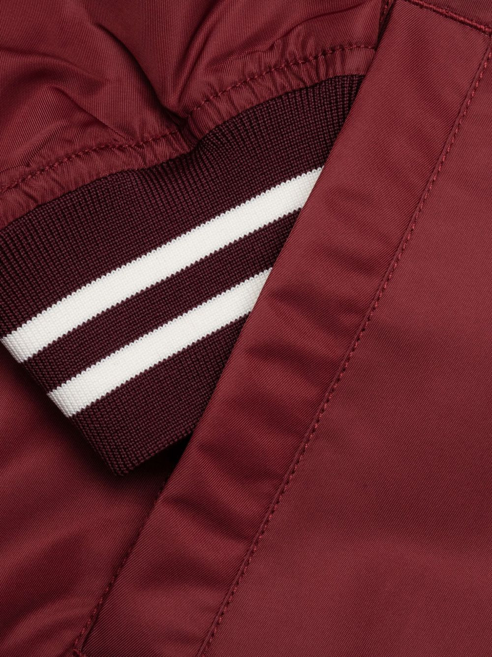 varsity logo bomber jacket - 5