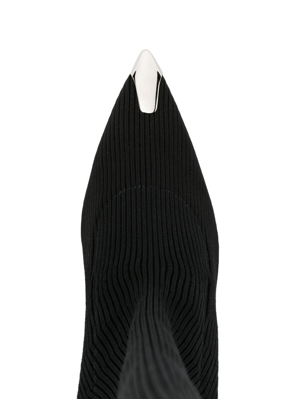 Slash 90mm ribbed-knit boots - 4