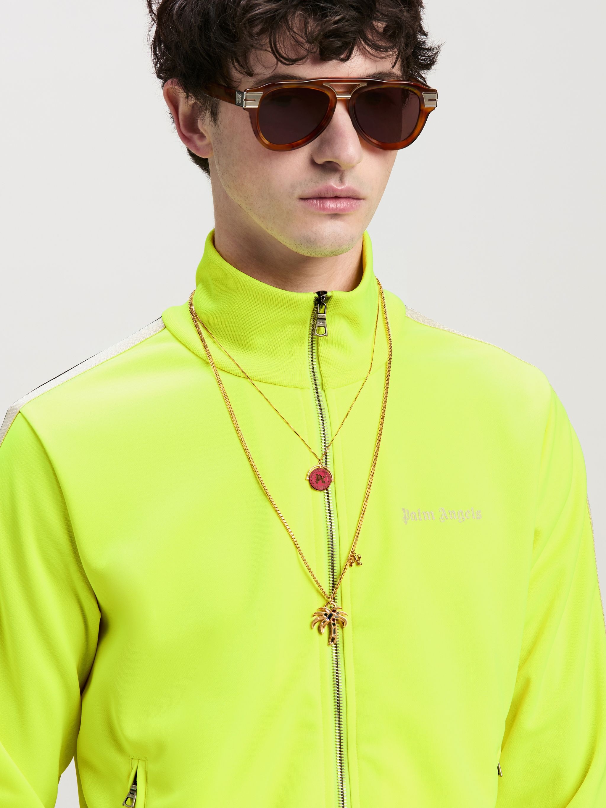【Palm Angels】Leon パーカー イエロー SchaferandweinerShops | Men's Clothing | Palm Angels hoodie
