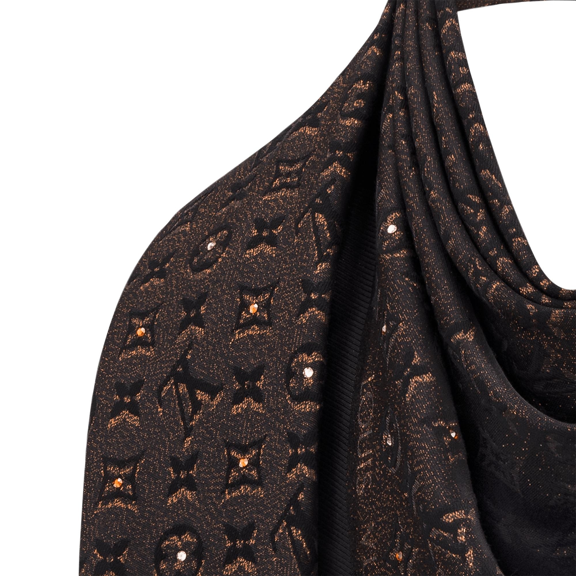 Shiny Monogram Shawl - 2