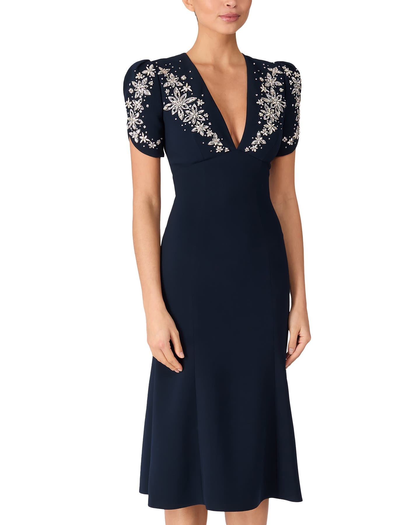 Jenny Packham Rosina Cocktail Dress in Ink at Nordstrom - 2