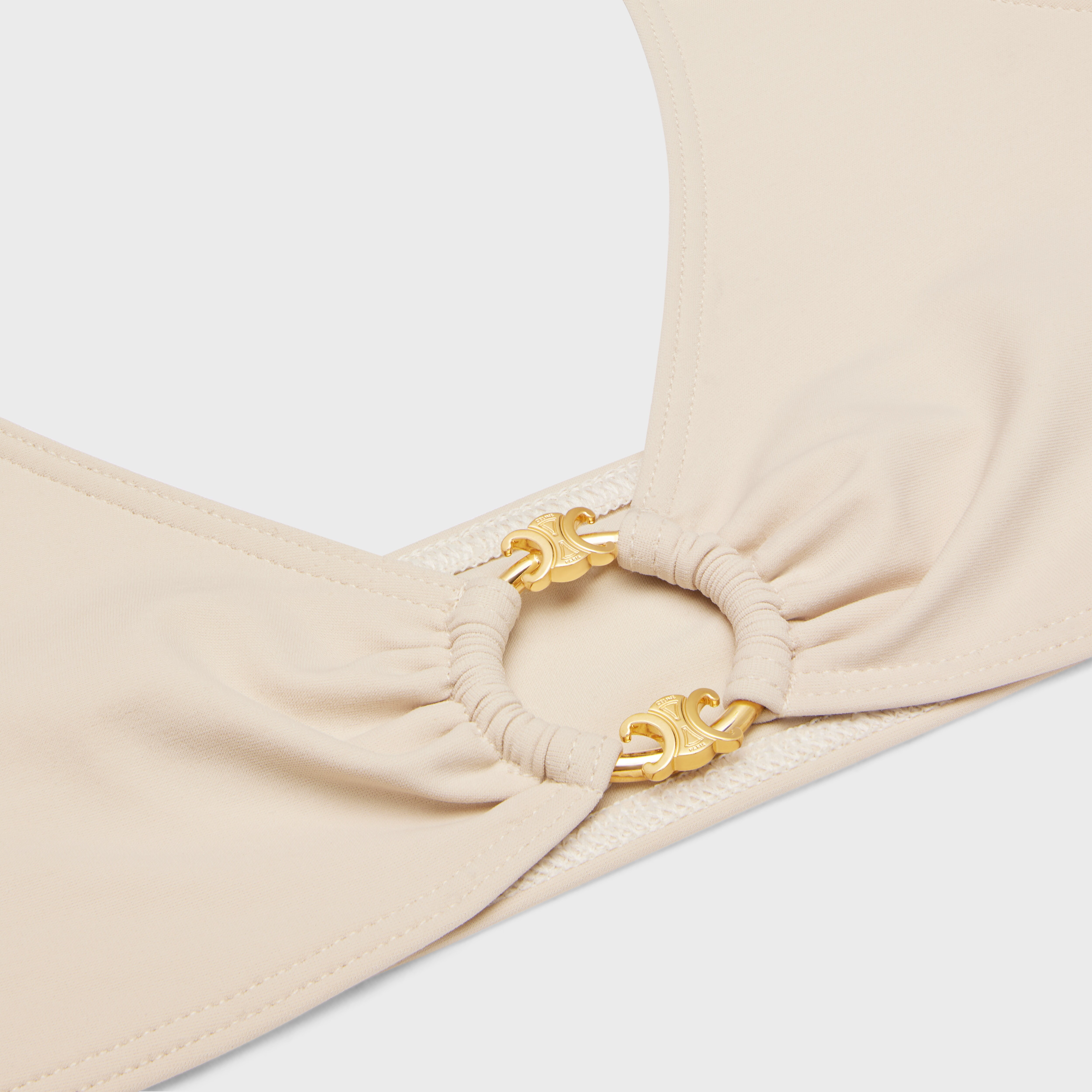 triomphe triangle top in matte jersey - 3