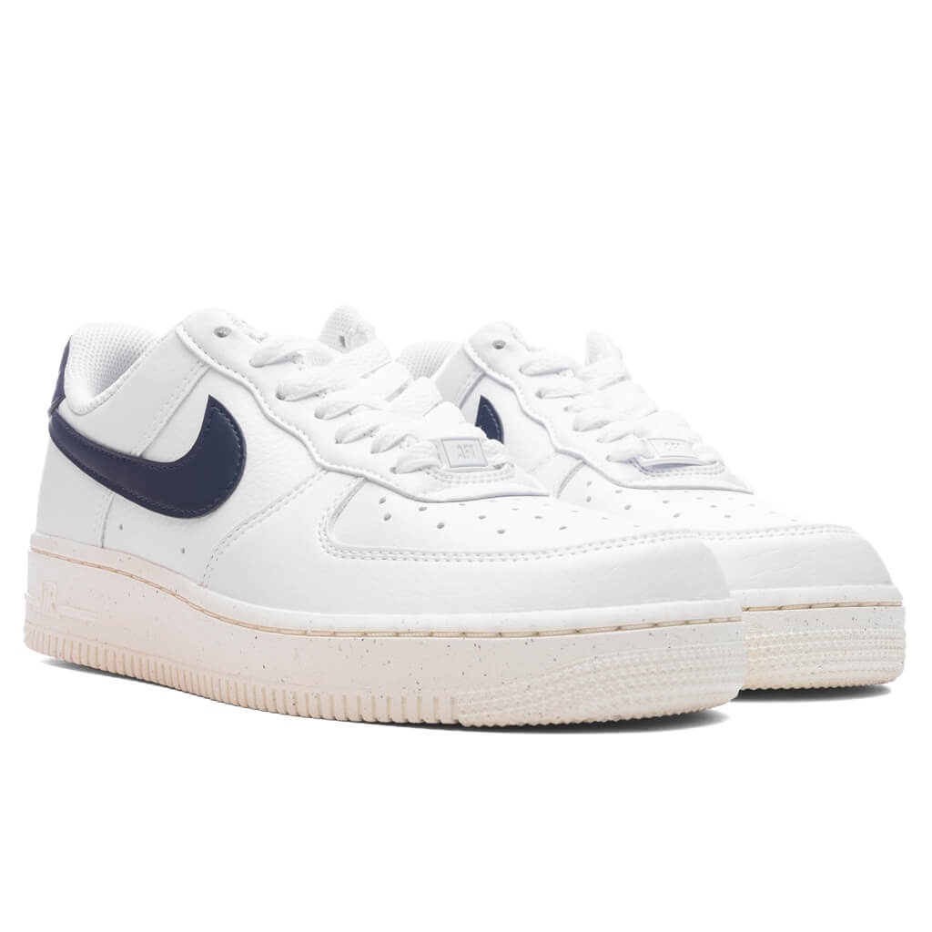 WOMEN'S AIR FORCE 1 '07 'OLYMPIC' - WHITE/OBSIDIAN/PALE IVORY/METALLIC GOLD - 2