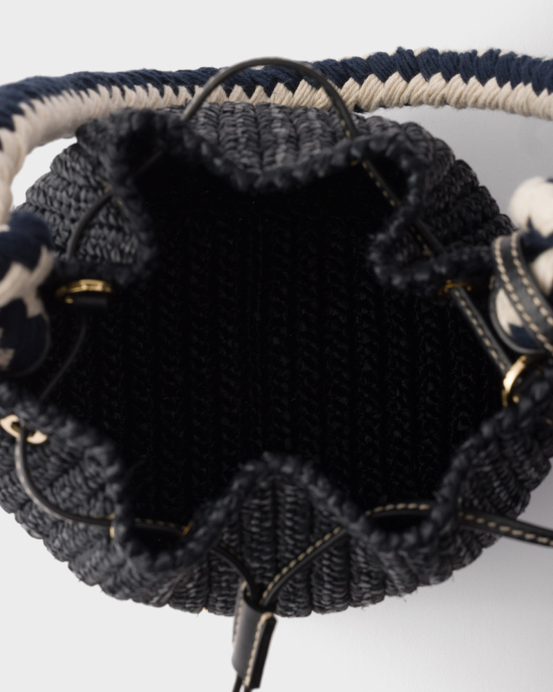 Crochet mini bucket bag 5