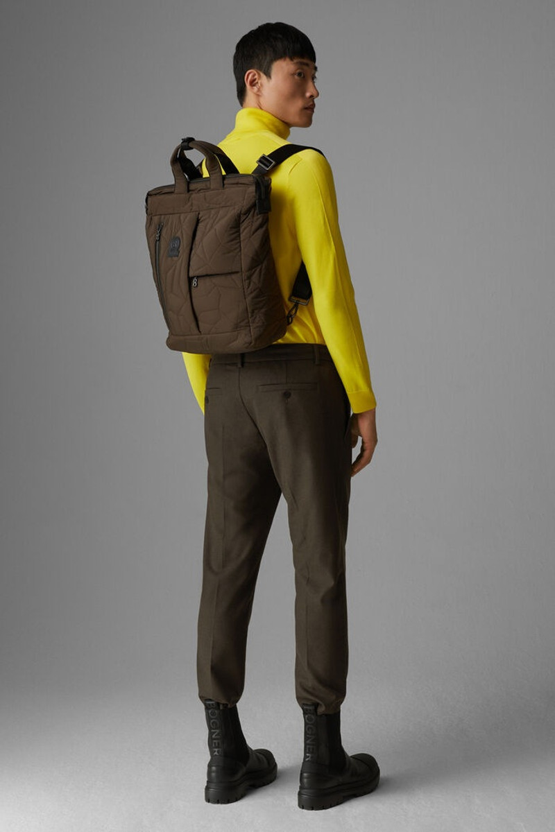 Riley Wool-blend chinos in Brown 3