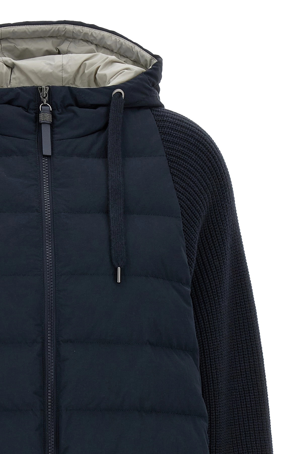 Two-material puffer jacket - 3