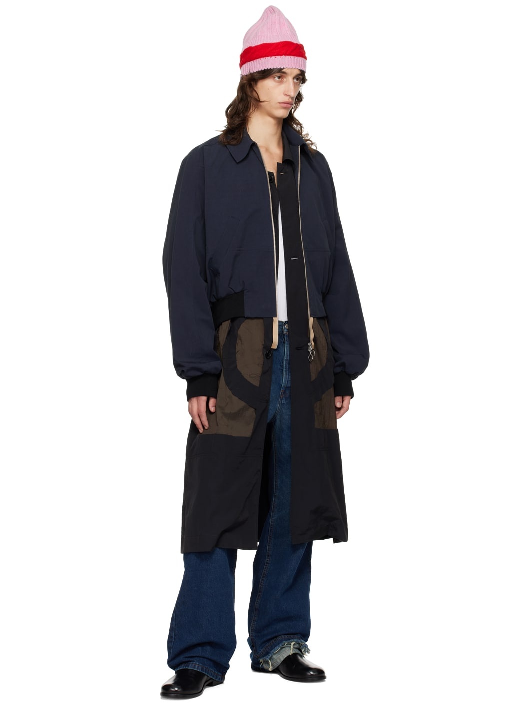 Blue Circle Window Jeans - 4