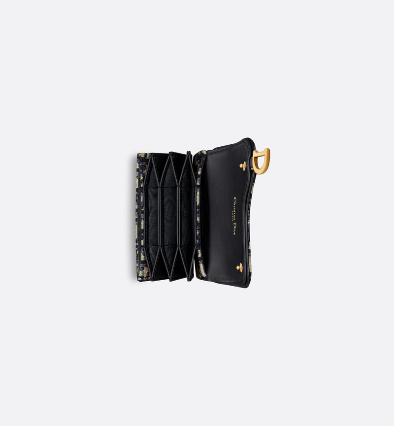 Dior Saddle 5-Gusset Card Holder outlook