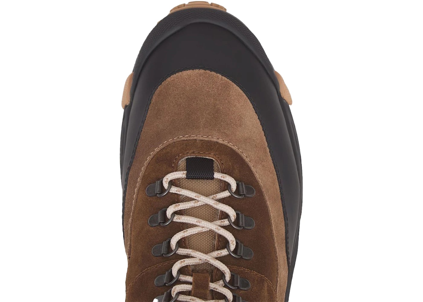 Burberry Tor Shearling Lined Black Brown - 4