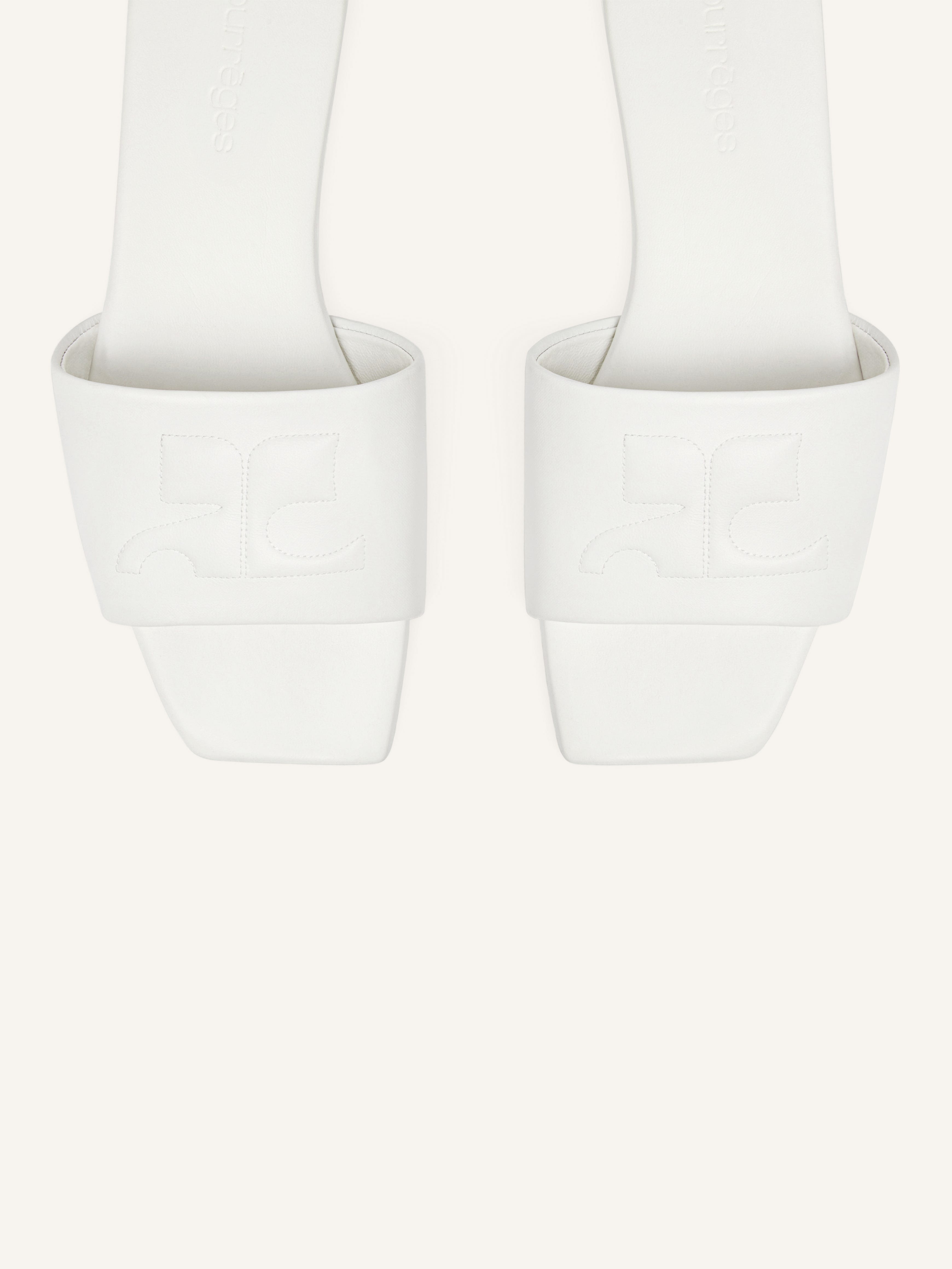 SHADOW LEATHER MULES - 4