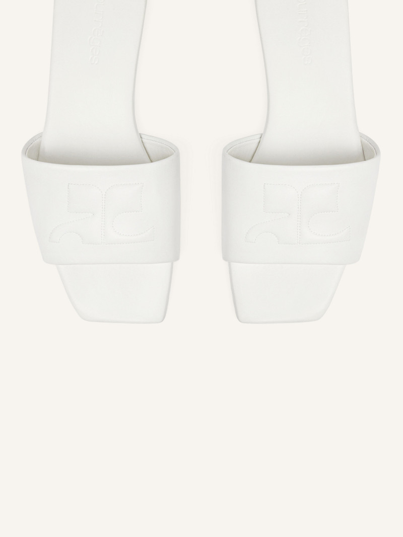 SHADOW LEATHER MULES 4