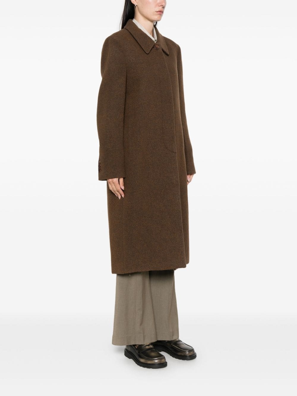 single-breasted coat - 3