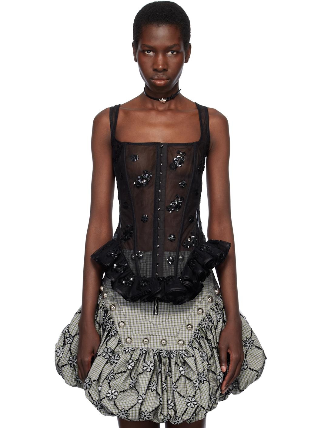 Black Afly Corset - 1