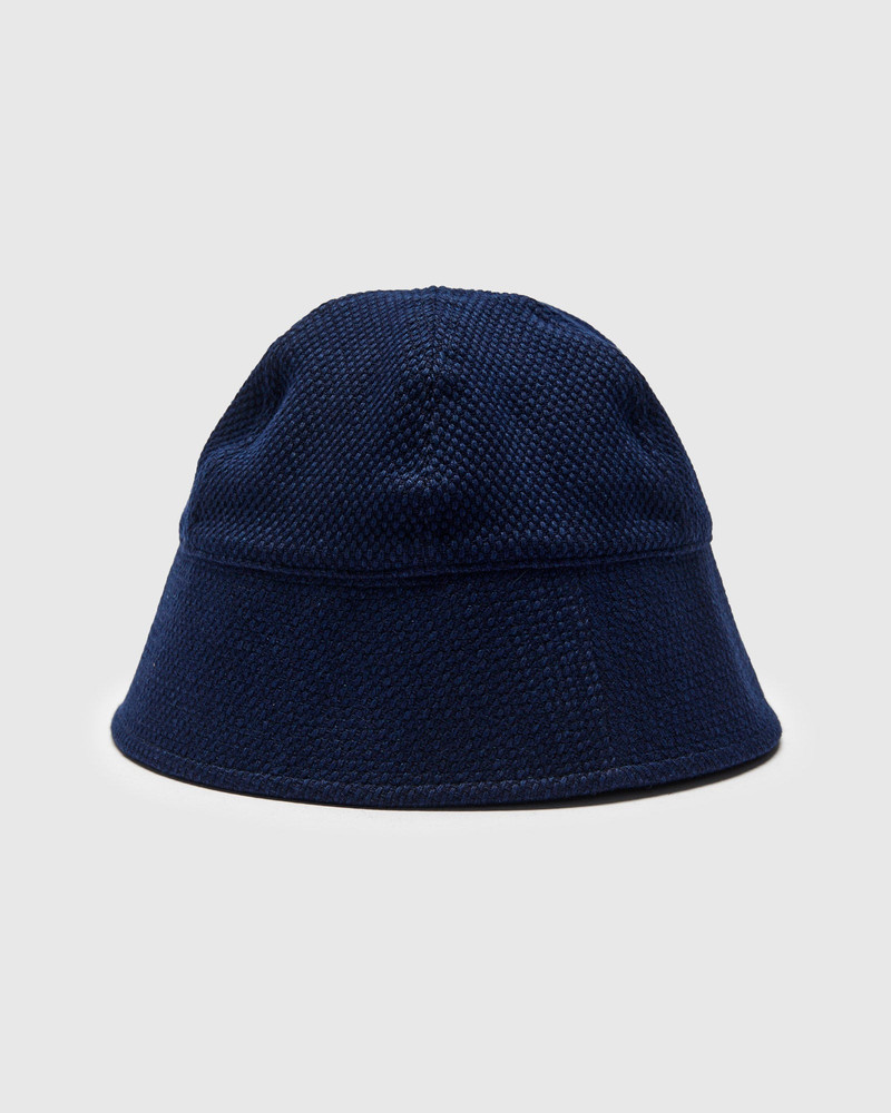 Blue Blue Japan Light Sashiko Bucket Hat in Pure Indigo outlook