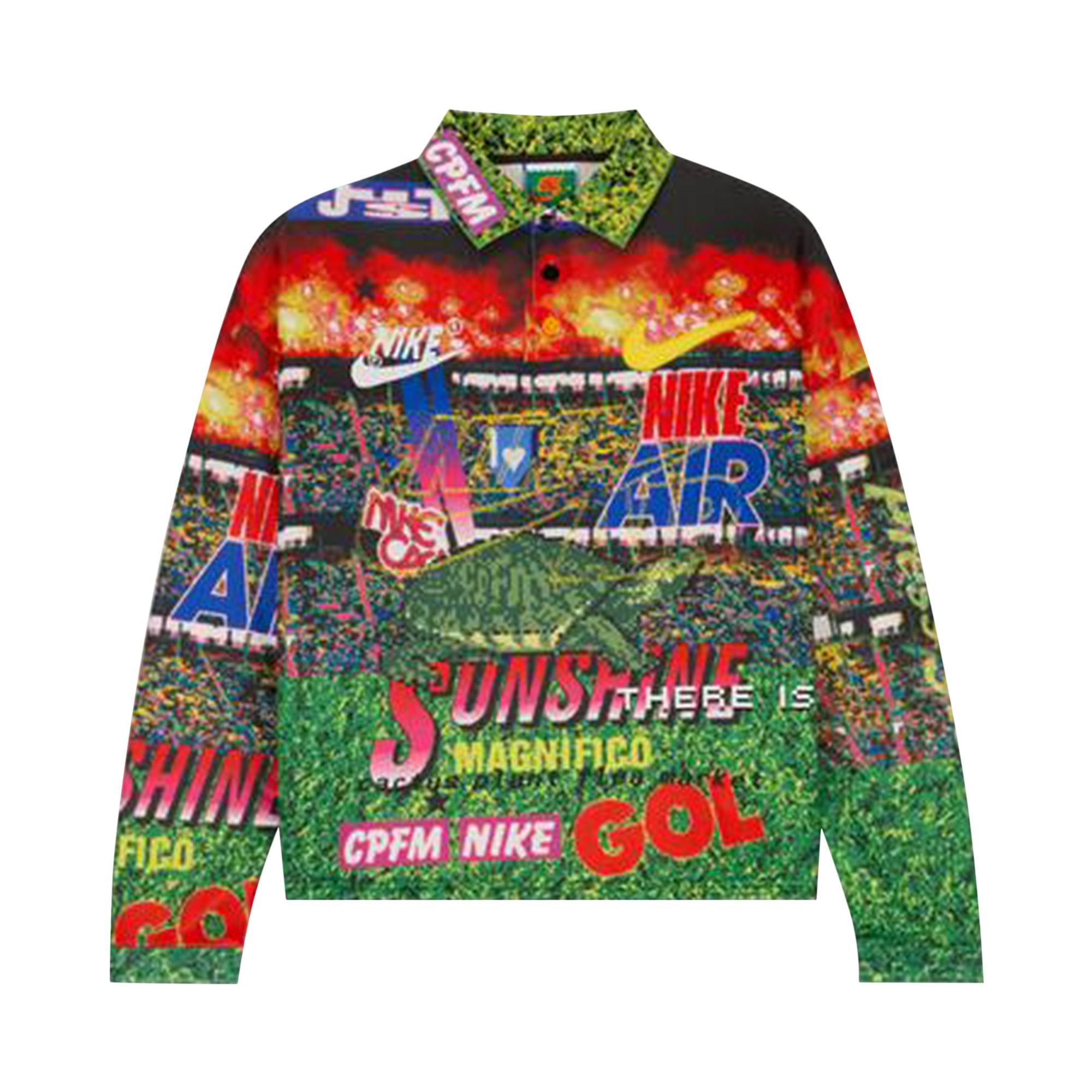 Nike x Cactus Plant Flea Market Long-Sleeve Polo 'Multicolor' - 1