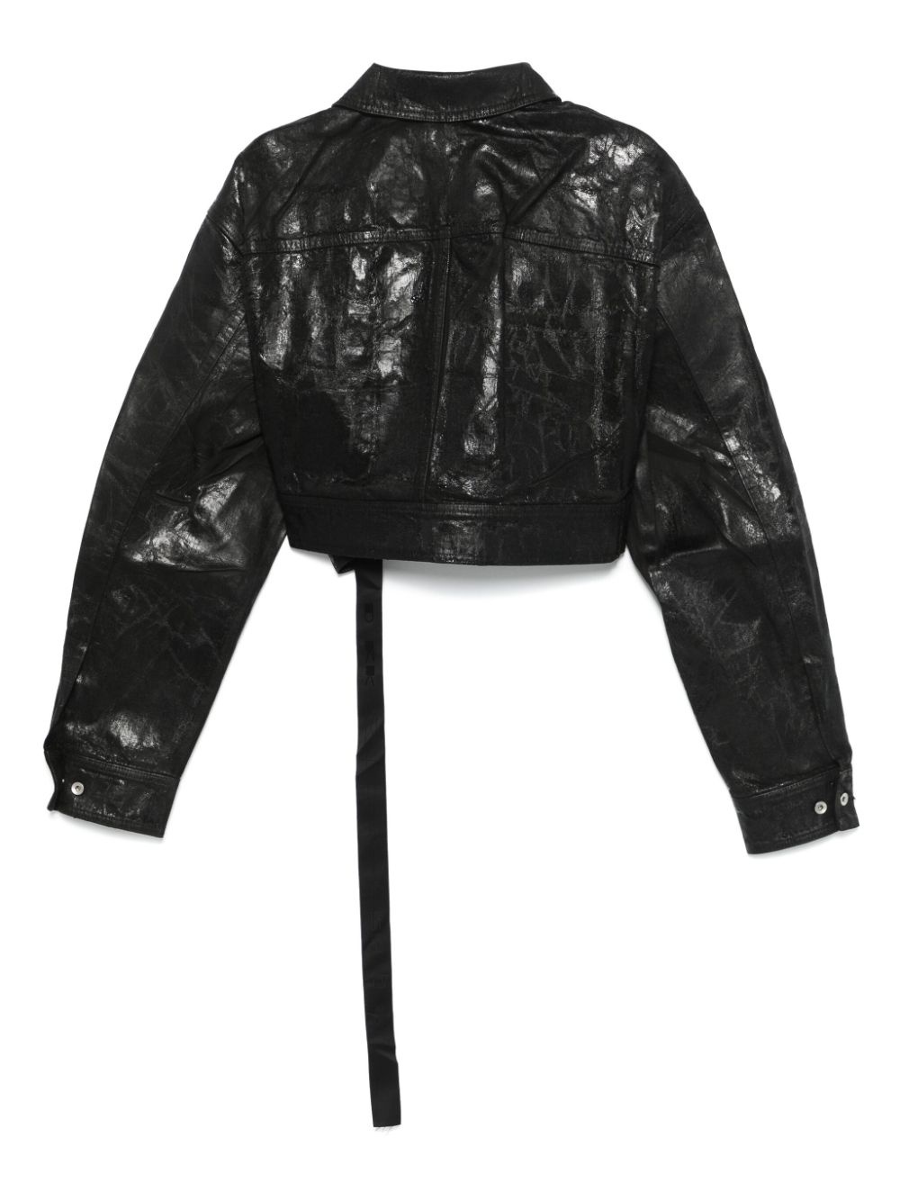 cropped jacket - 2