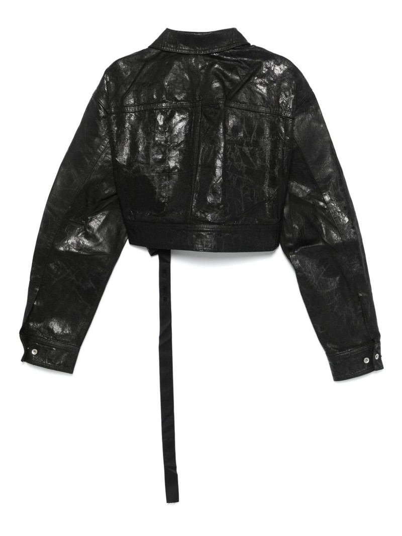 Rick Owens DRKSHDW cropped jacket outlook