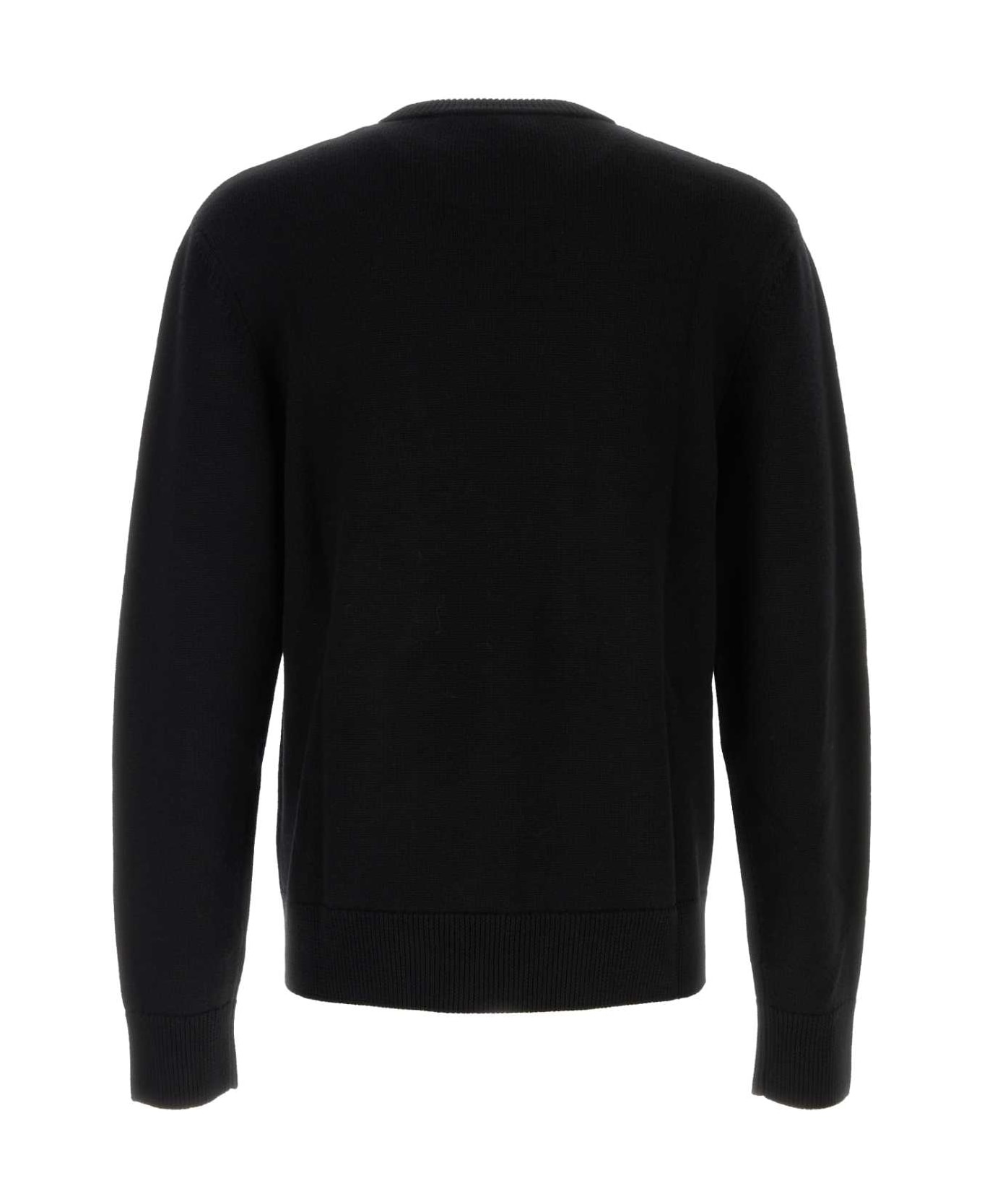 Black Wool Sweater - 2