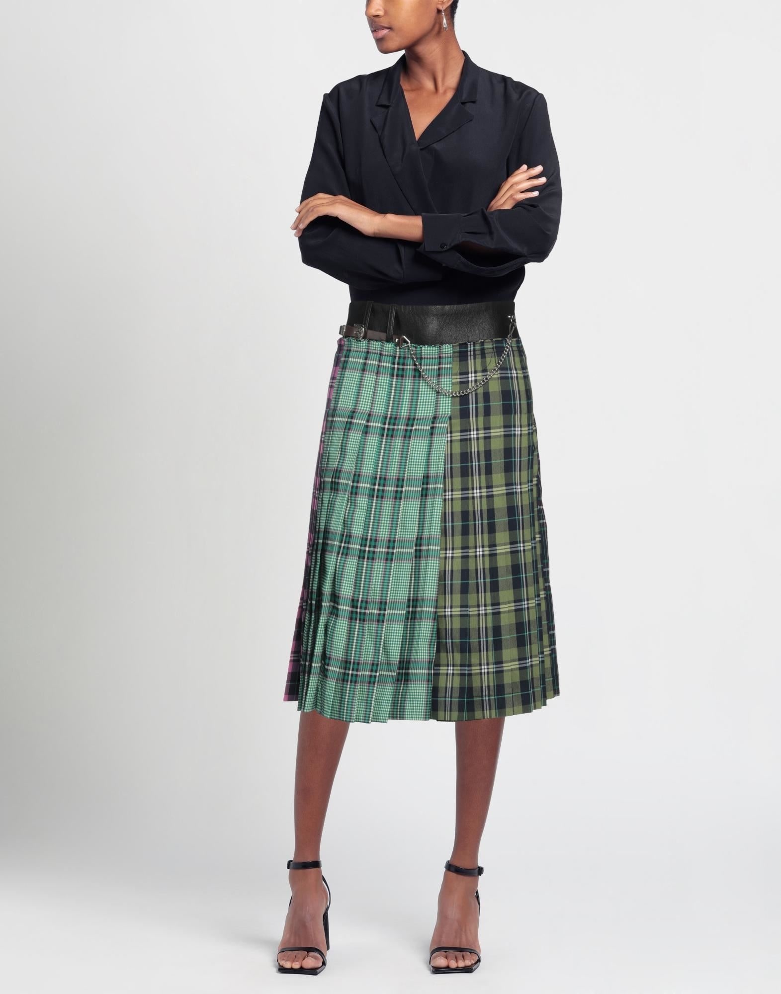 Green Women's Midi Skirt - 2