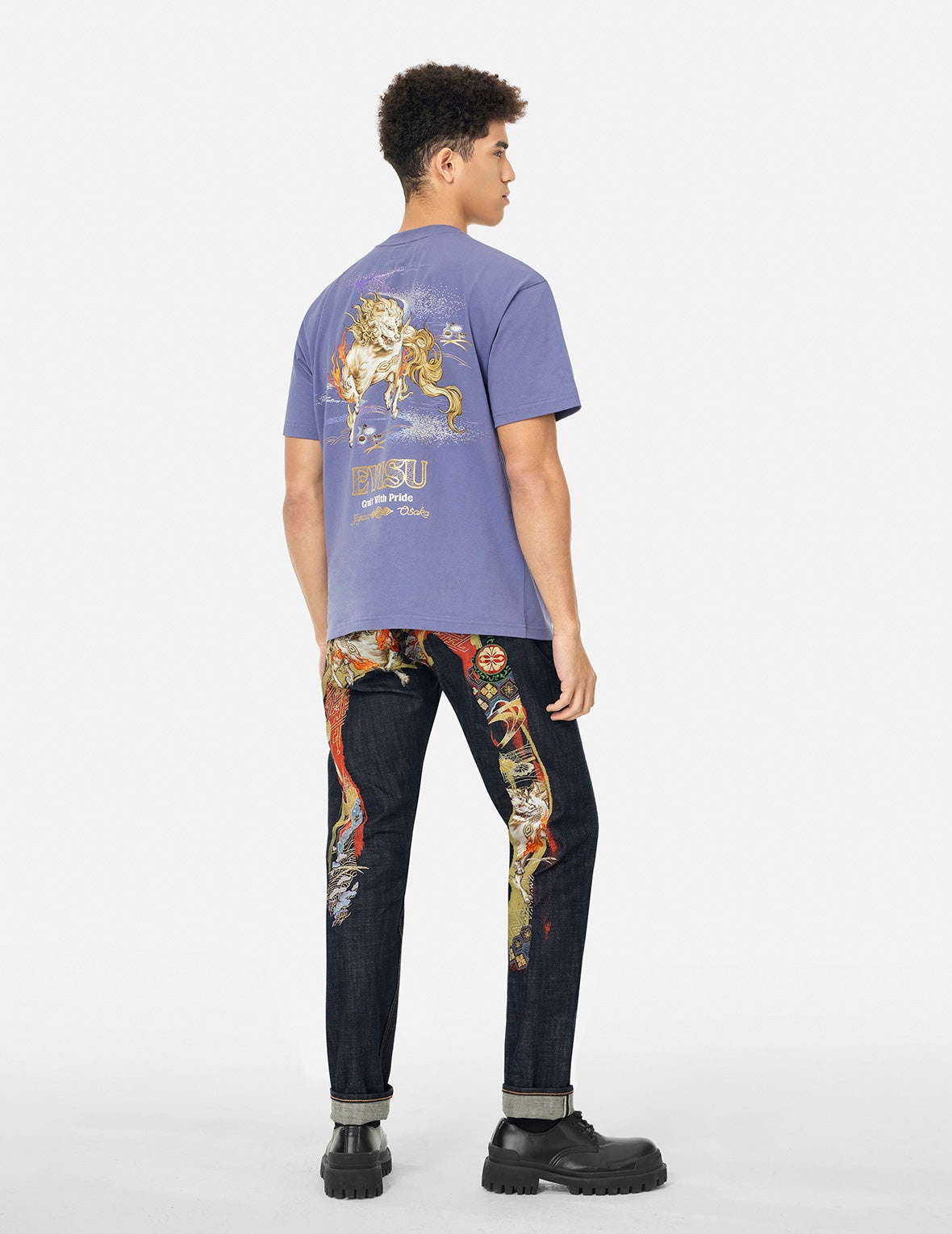 Hakutaku Daicock Embroidery Carrot Fit Jeans #2017 - 4
