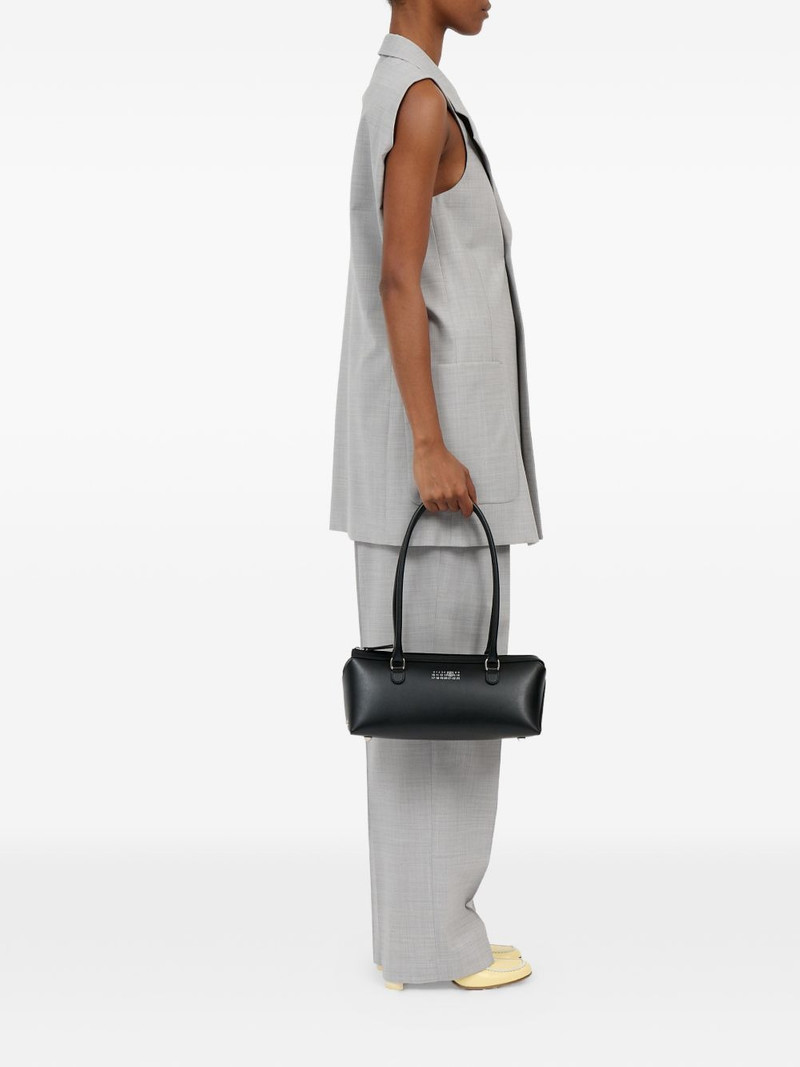 MM6 Maison Margiela medium Bauletto J leather shoulder bag outlook
