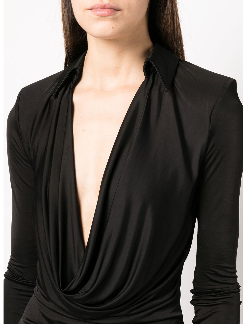 Utena cowl-neck mini dress - 5