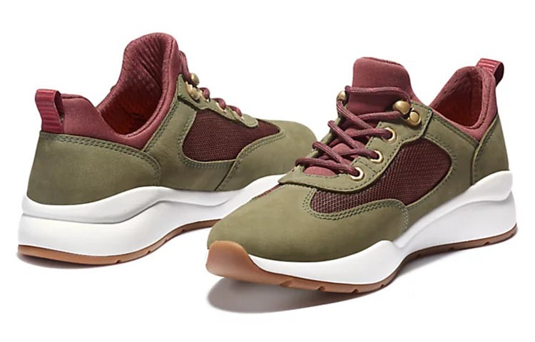 (WMNS) Timberland Boroughs Low-top Sneakers 'Olive Green' A2CMNA58 - 4
