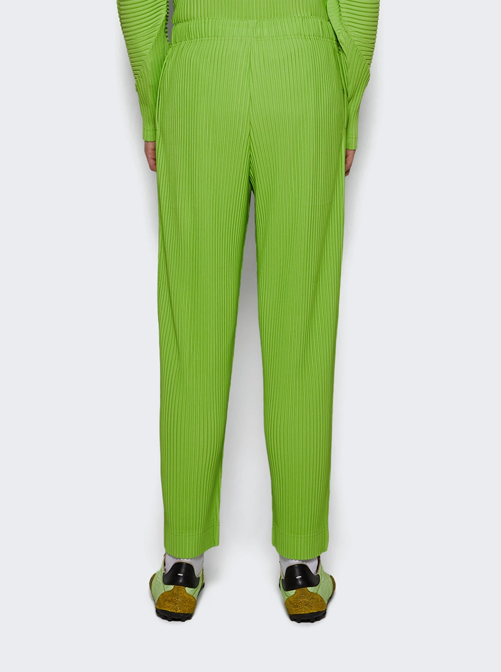 Pleated Pants Fresh Green - 4