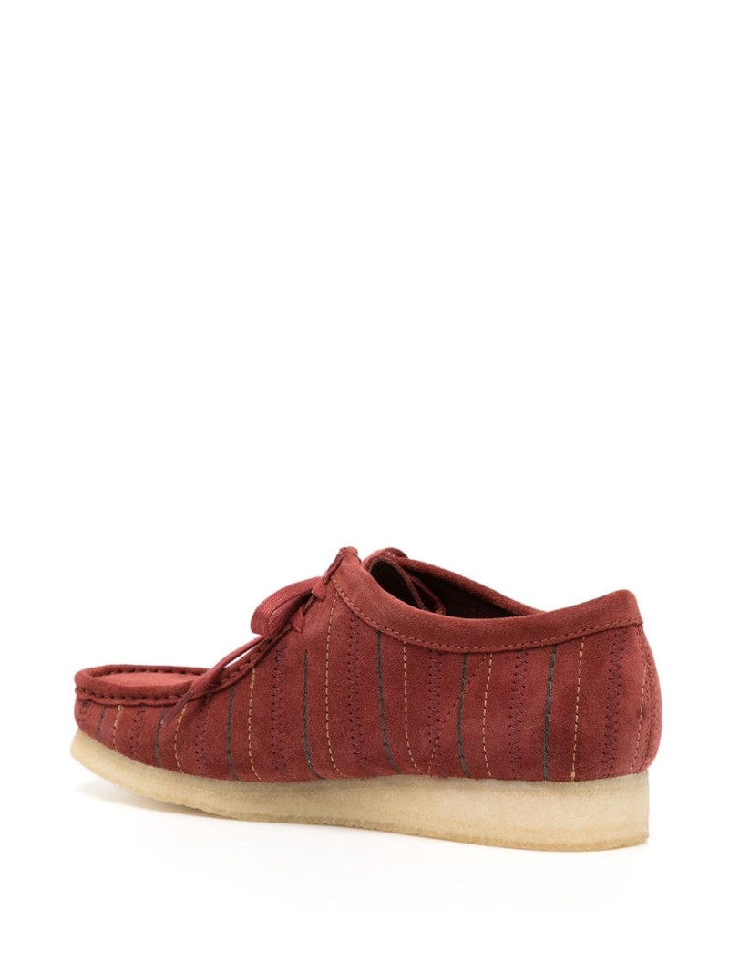Wallabee suede lace-up shoes 3