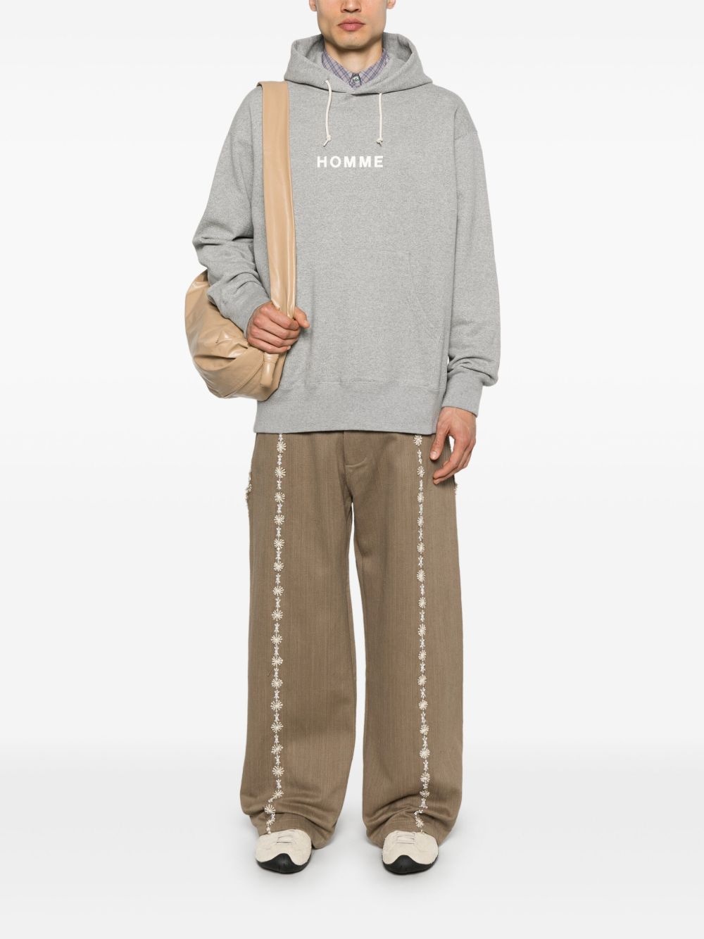 logo-print hoodie - 2