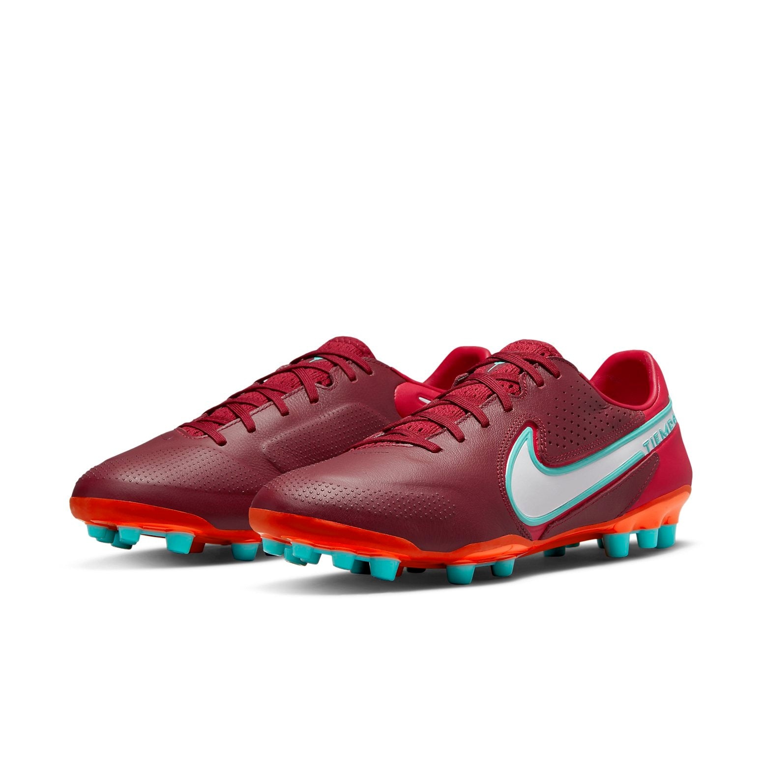 Nike Legend 9 Pro AG Soccer Shoes Red/Orange DB0448-616 - 4