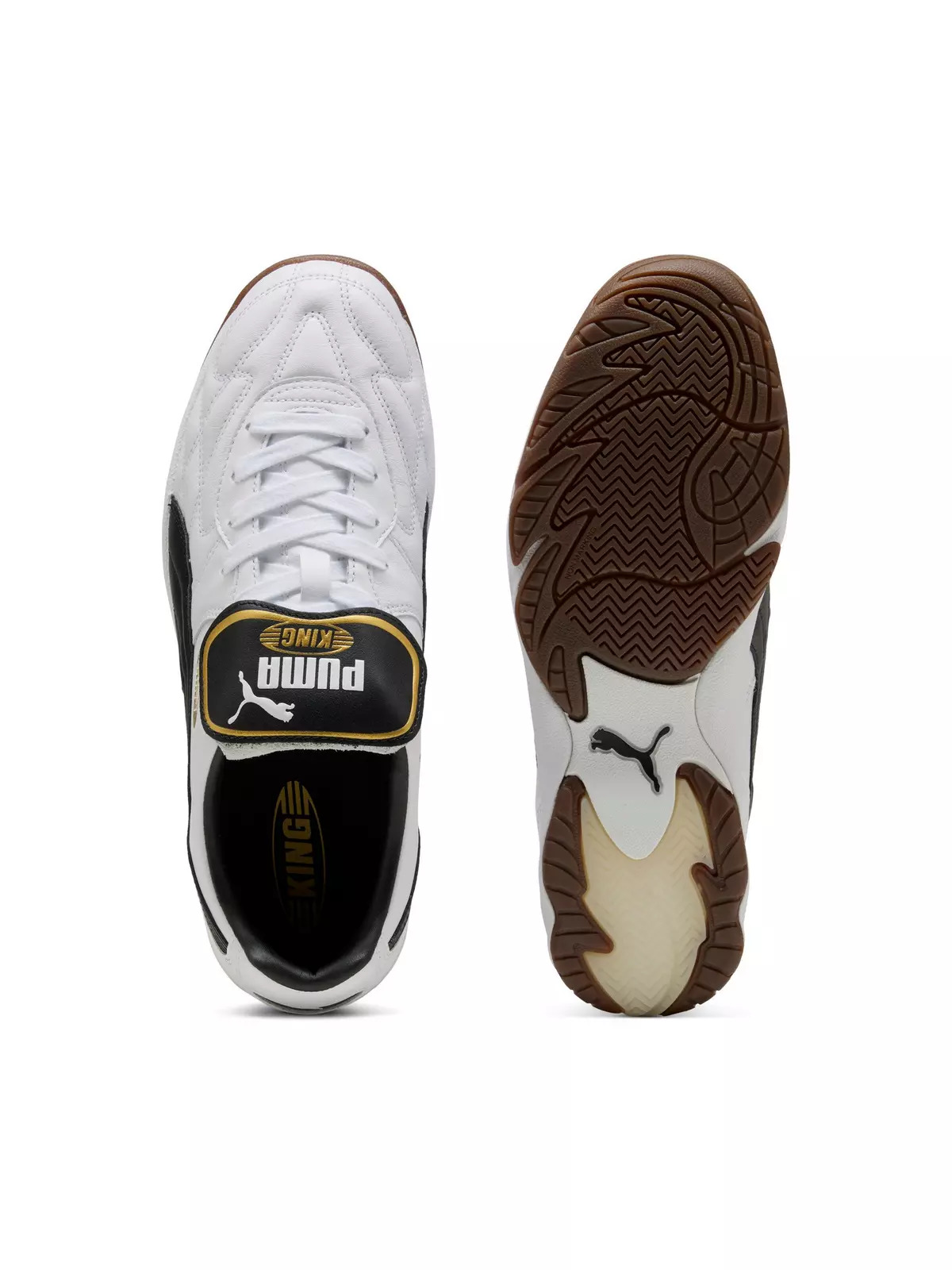 PUMA King Indoor "PUMA White/PUMA Black" Men's Shoe - 4