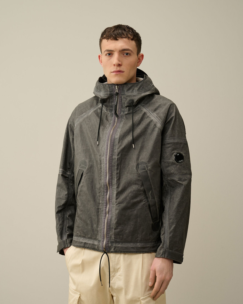 ジャケット・アウター CP COMPANY TOOB Two Jacket C.P. Company Toob-Two Hooded Jacket in Raven Grey – DPUS Designer
