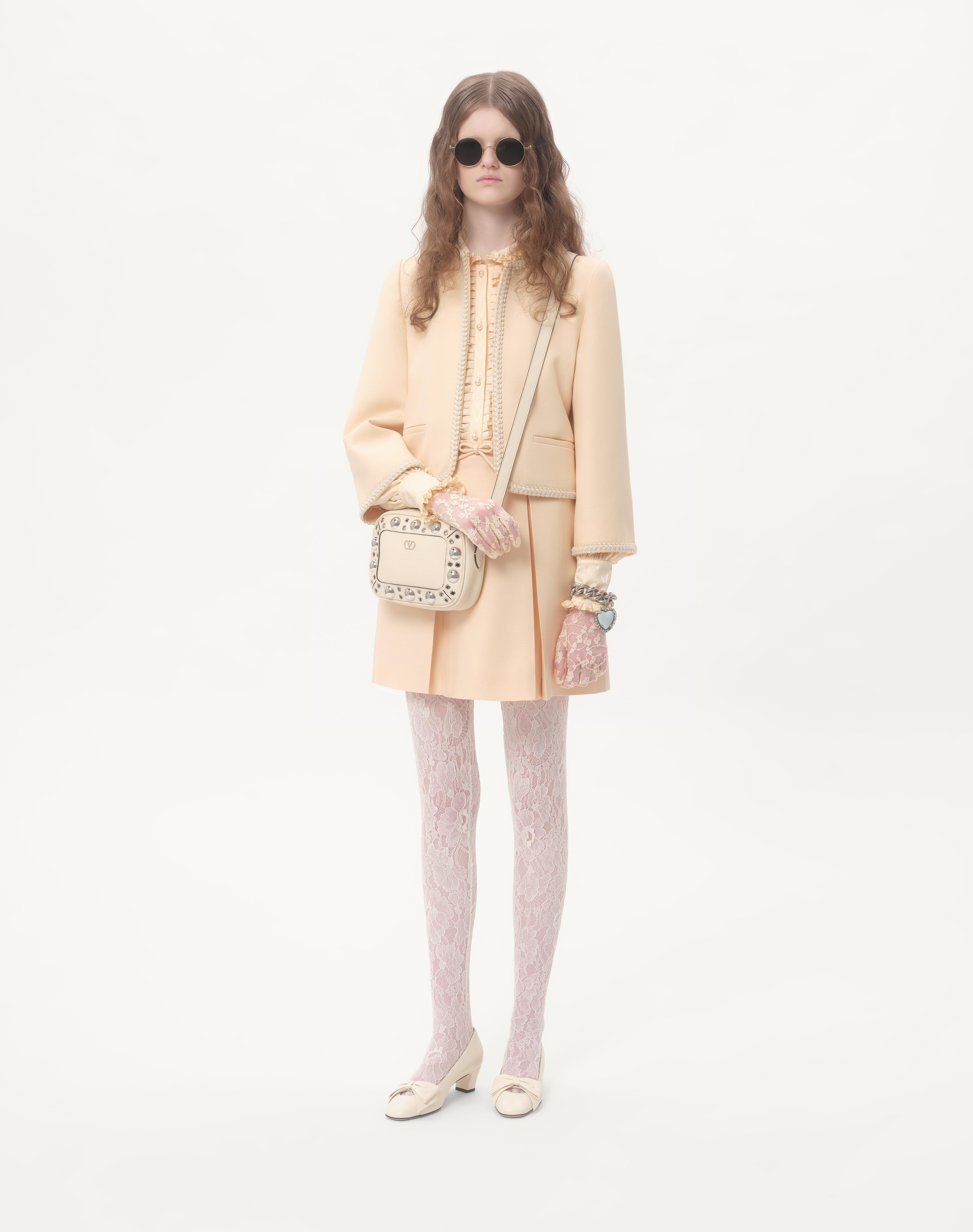 CREPE COUTURE SHORT SKIRT - 2