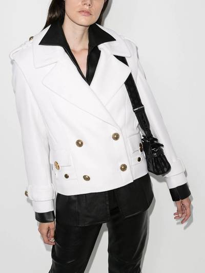 Balmain double-breasted jacket outlook