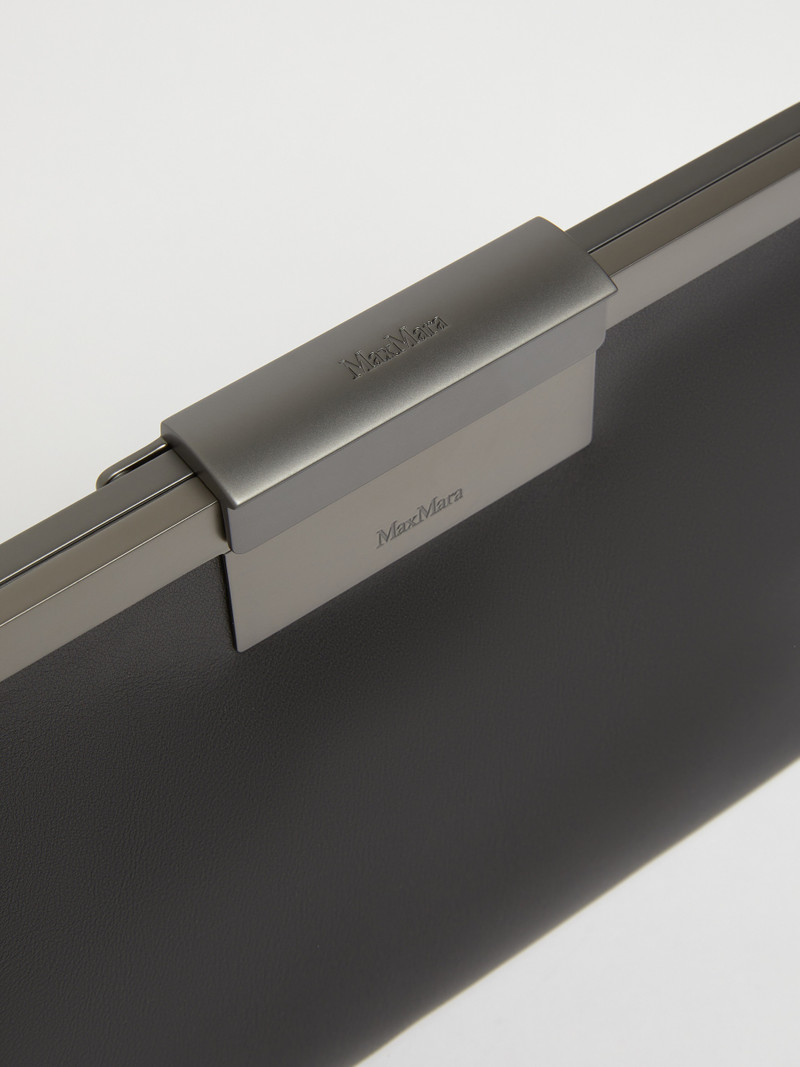 MMCLASPBELT Natural leather belt bag 5