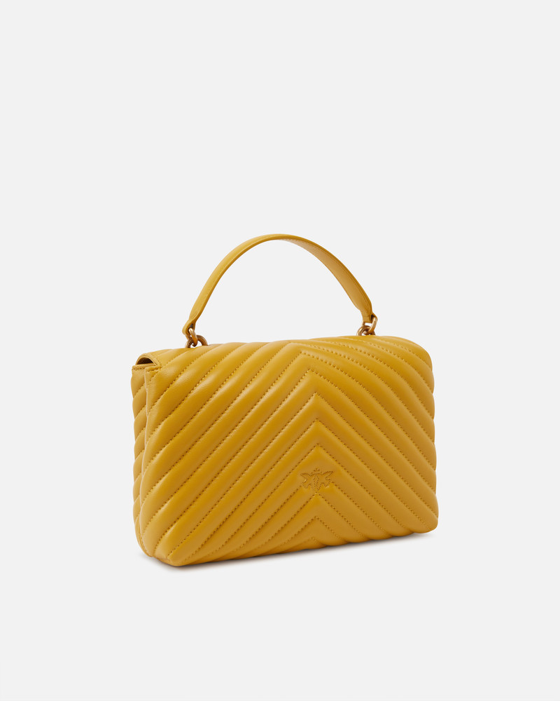PINKO CLASSIC LADY LOVE BAG PUFF CHEVRON outlook