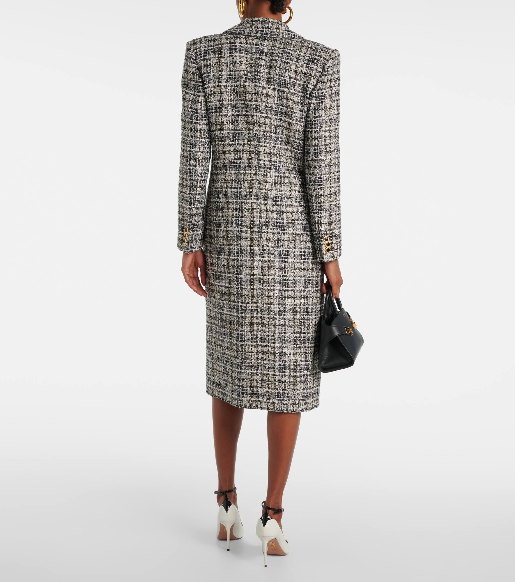 Lurex® tweed coat - 3